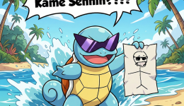 Carapuce cherche Kame Sennin