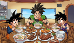 Repas demi-Saiyan